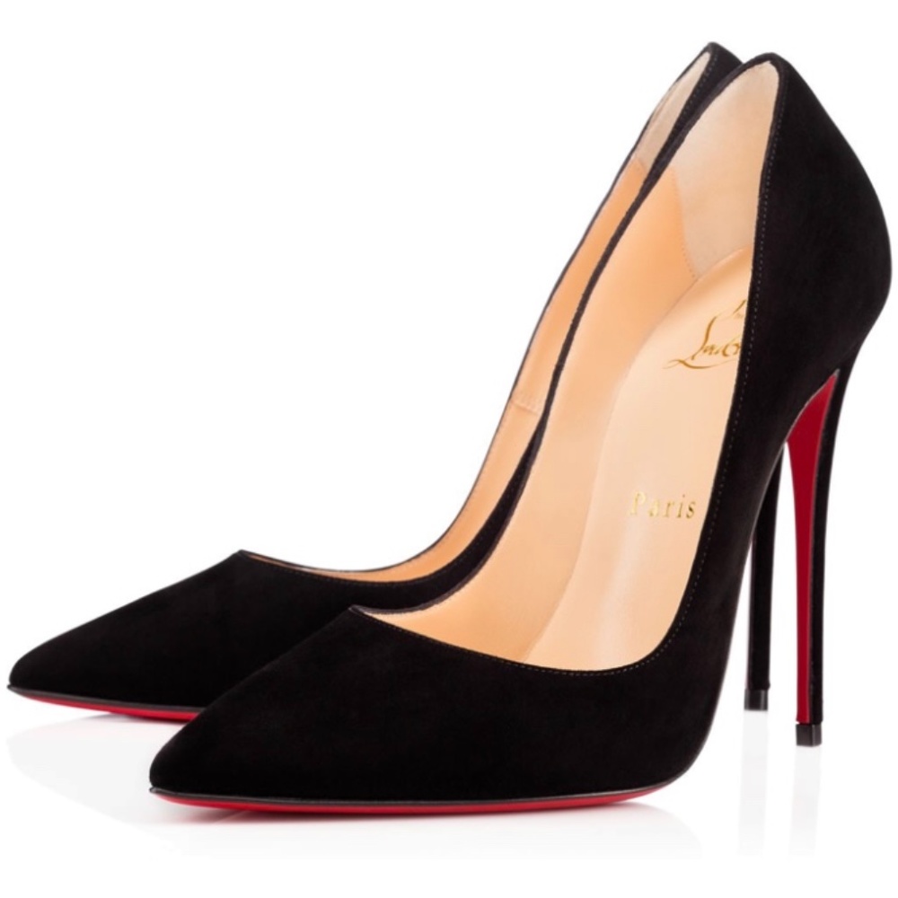 So Kate Suede heels